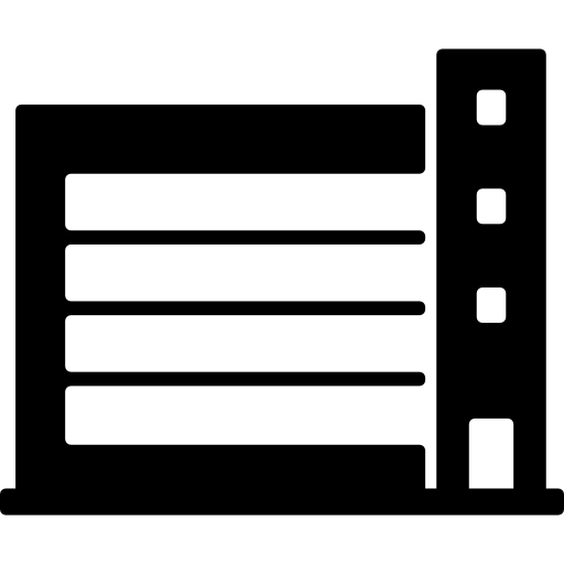 Building with thin and wide design